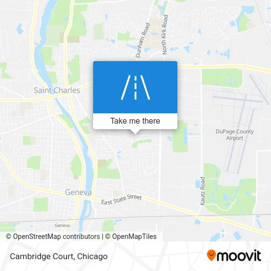 Cambridge Court map