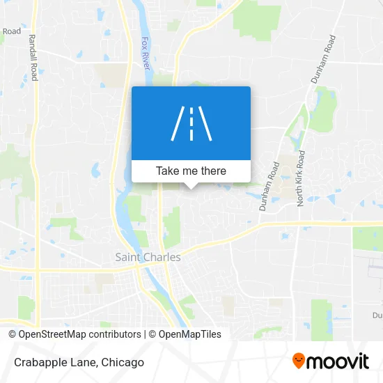 Crabapple Lane map
