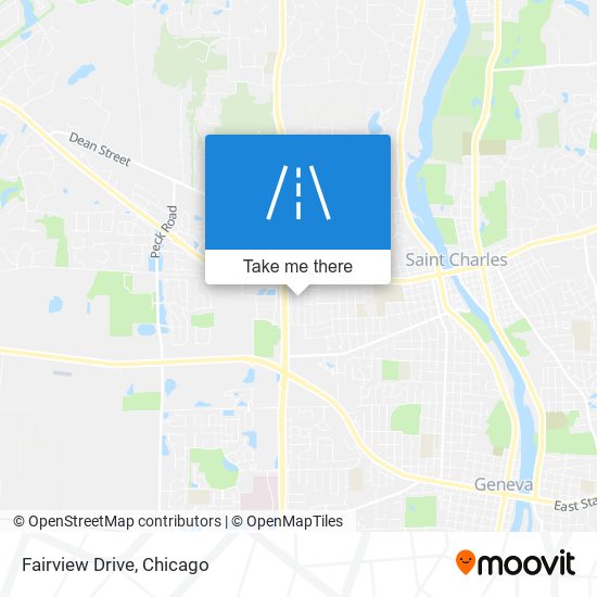 Fairview Drive map