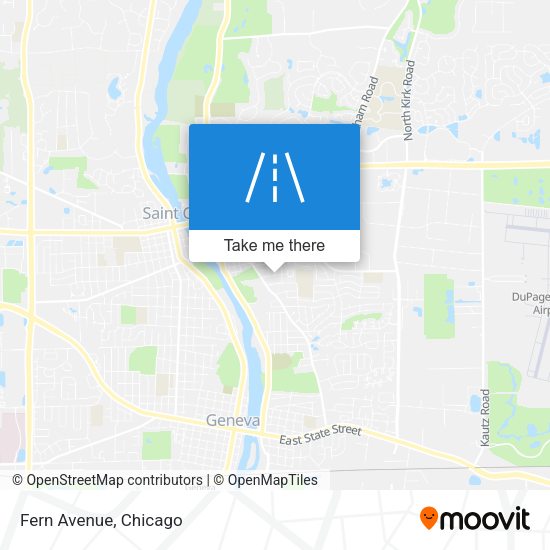 Mapa de Fern Avenue