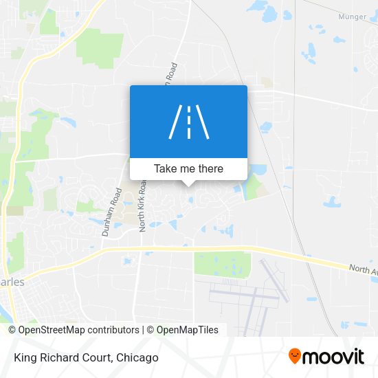 Mapa de King Richard Court