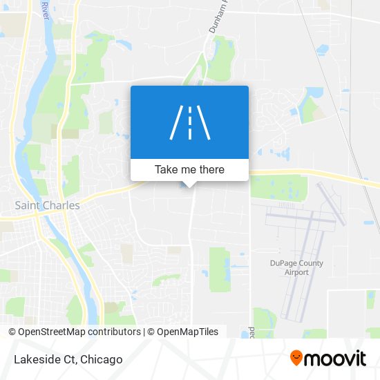 Mapa de Lakeside Ct