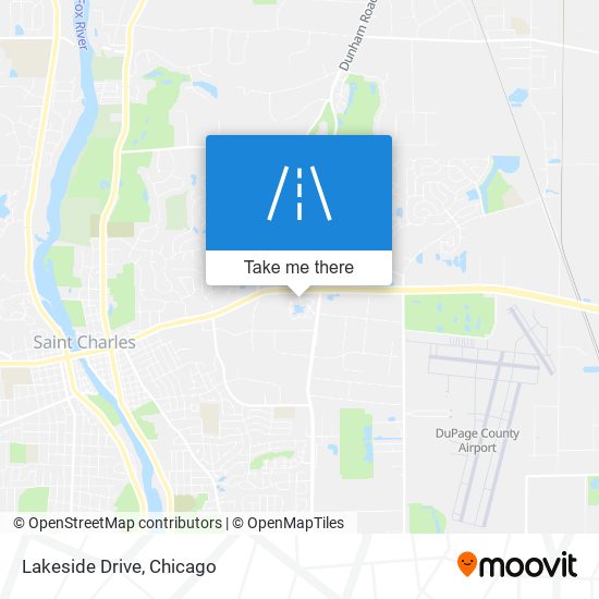 Lakeside Drive map