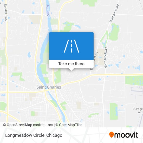 Mapa de Longmeadow Circle