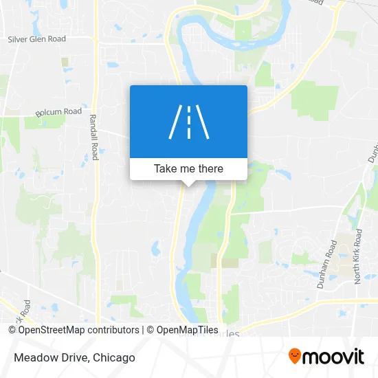 Meadow Drive map