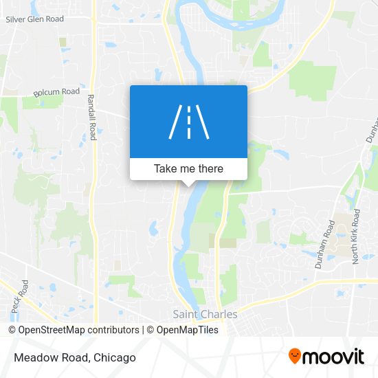 Mapa de Meadow Road