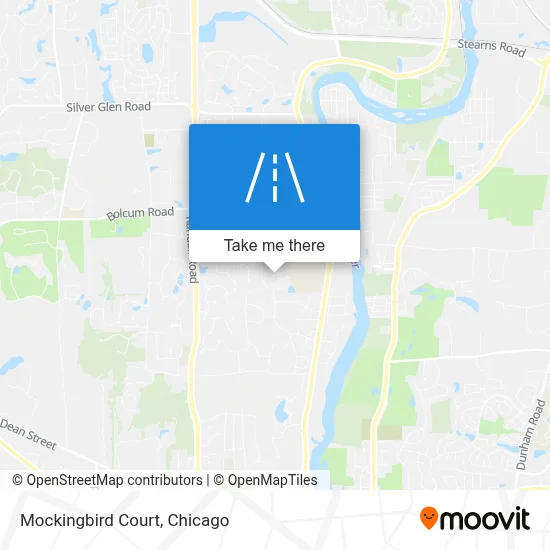 Mockingbird Court map