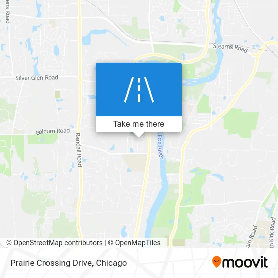 Prairie Crossing Drive map