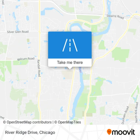 River Ridge Drive map