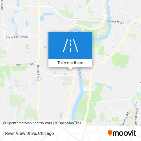 River View Drive map