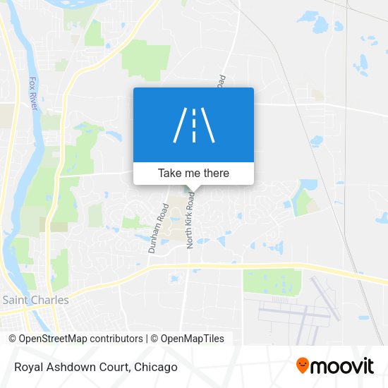 Mapa de Royal Ashdown Court