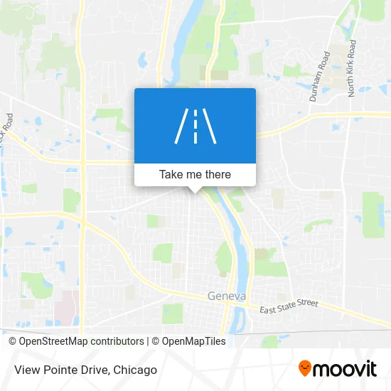 View Pointe Drive map