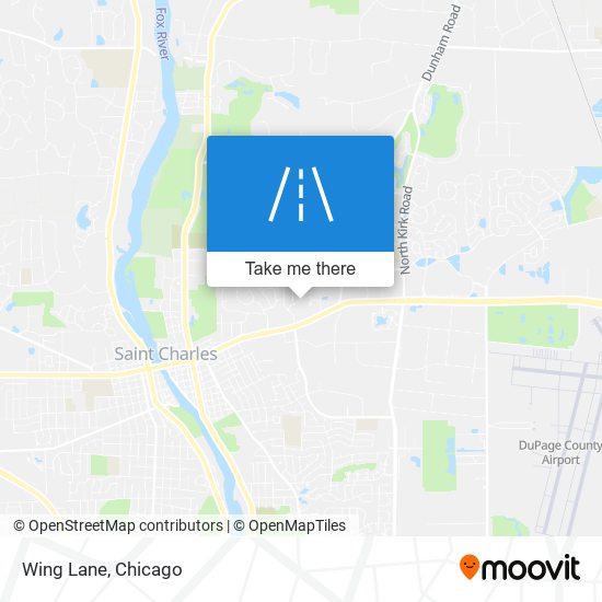 Mapa de Wing Lane