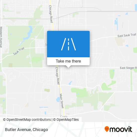 Butler Avenue map