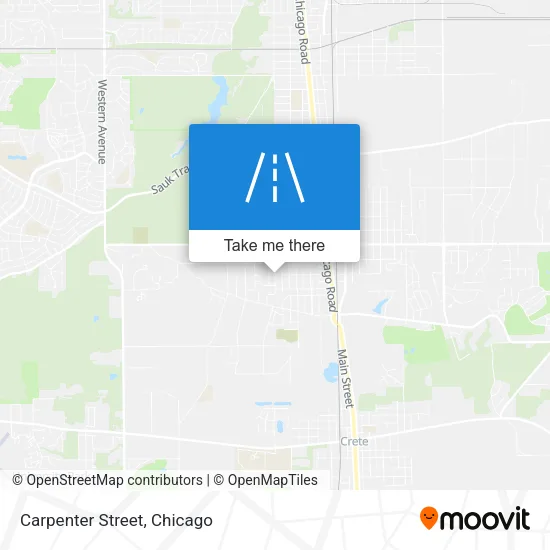 Carpenter Street map