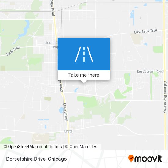 Mapa de Dorsetshire Drive