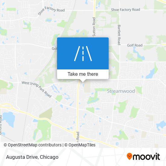 Augusta Drive map