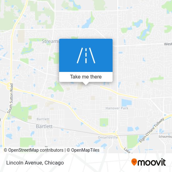 Mapa de Lincoln Avenue