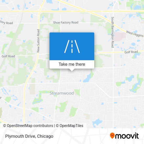 Mapa de Plymouth Drive
