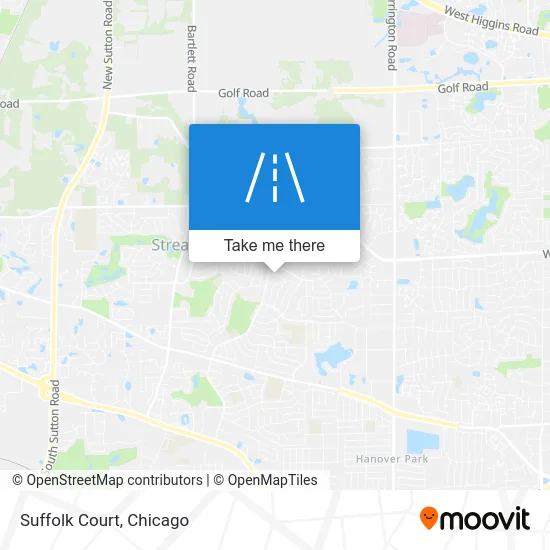 Suffolk Court map