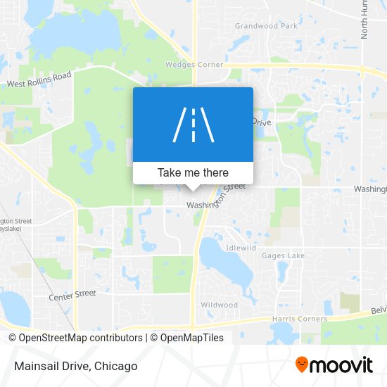 Mapa de Mainsail Drive