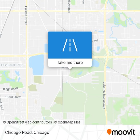 Chicago Road map