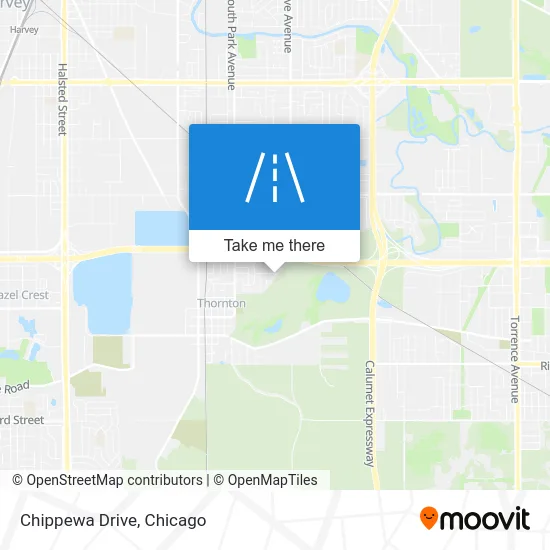 Chippewa Drive map