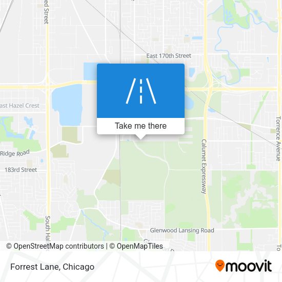 Mapa de Forrest Lane
