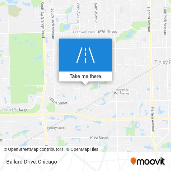 Ballard Drive map