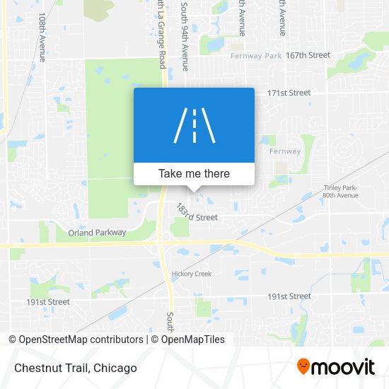 Mapa de Chestnut Trail