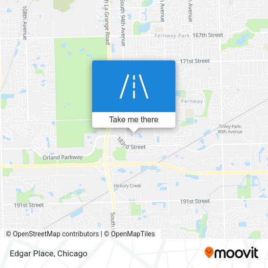 Mapa de Edgar Place