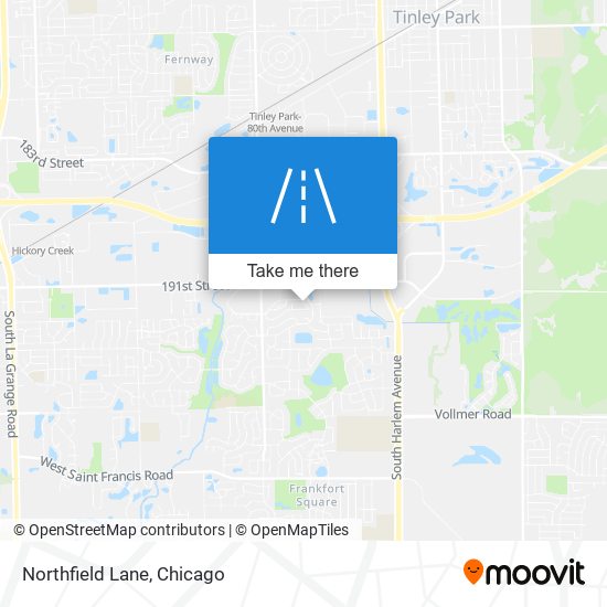 Mapa de Northfield Lane