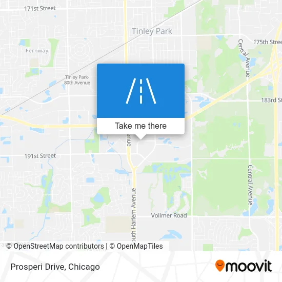 Prosperi Drive map