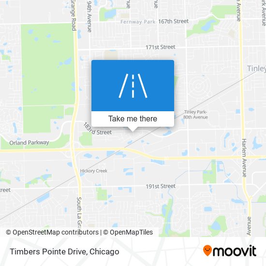 Timbers Pointe Drive map