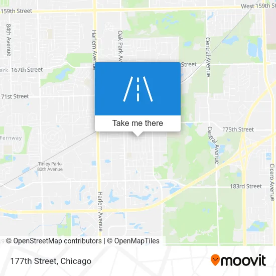 177th Street map
