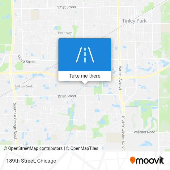 189th Street map