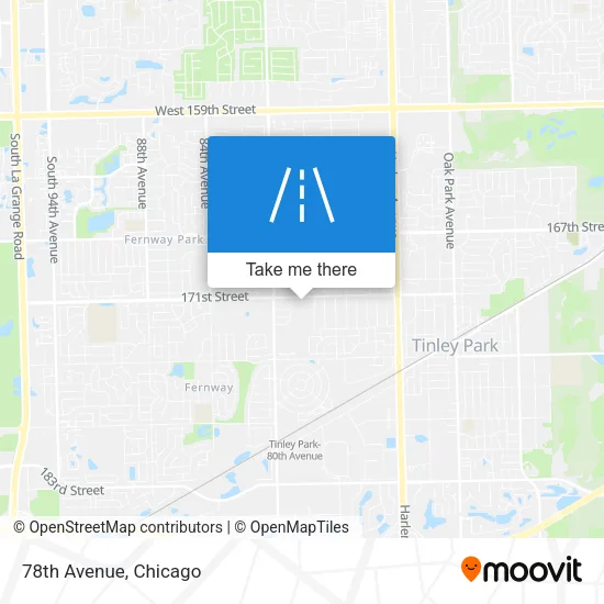 Mapa de 78th Avenue