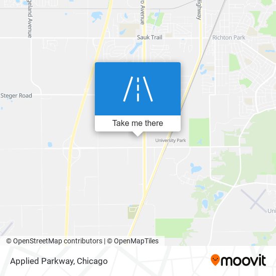 Applied Parkway map