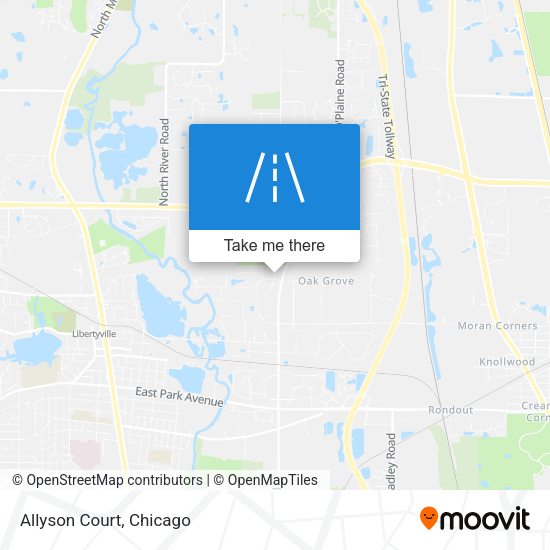 Mapa de Allyson Court