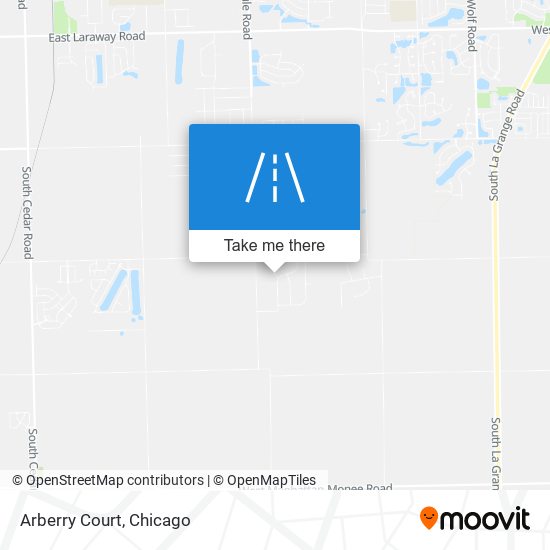 Mapa de Arberry Court