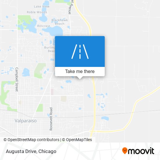 Augusta Drive map