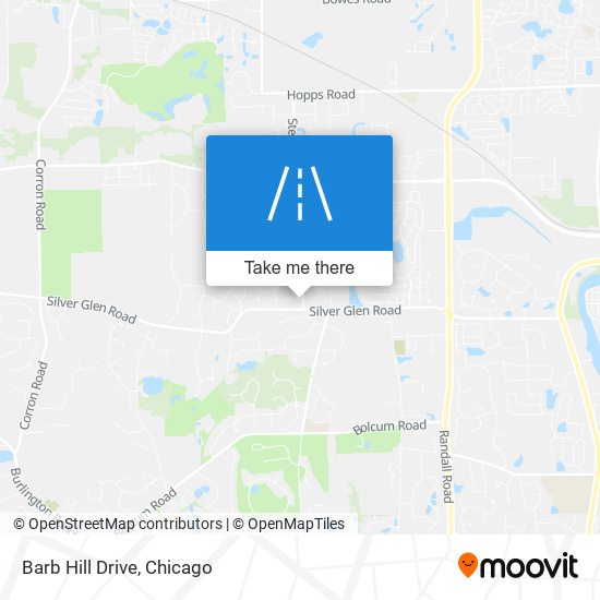 Barb Hill Drive map