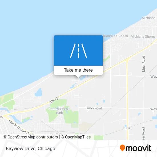 Bayview Drive map