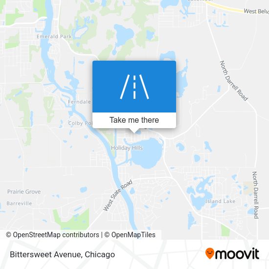 Mapa de Bittersweet Avenue