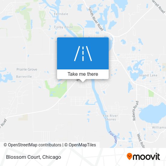 Mapa de Blossom Court