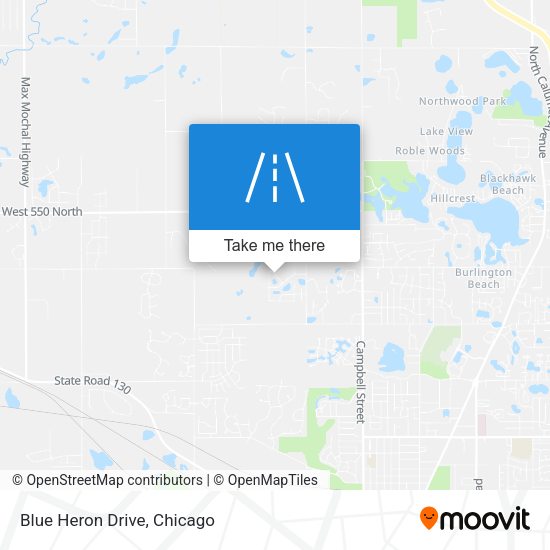 Mapa de Blue Heron Drive