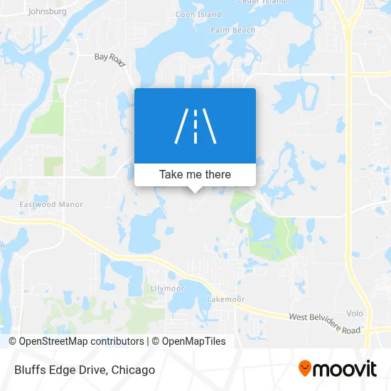Bluffs Edge Drive map