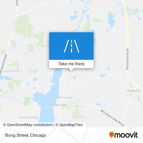 Bong Street map