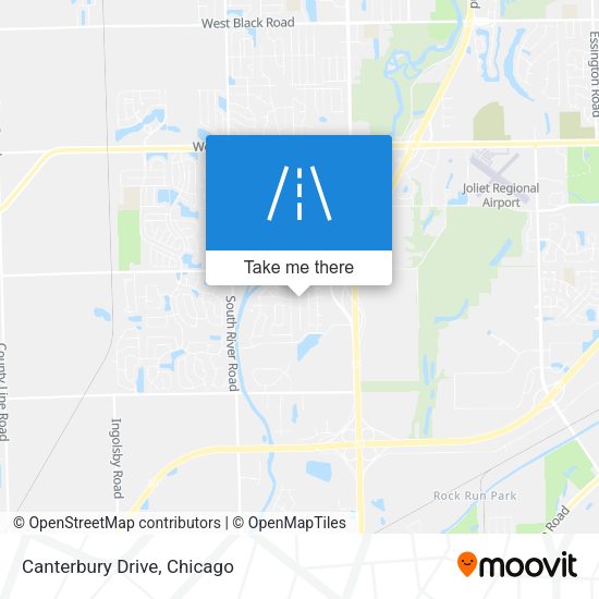 Mapa de Canterbury Drive