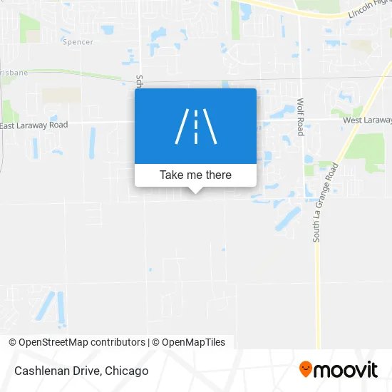Cashlenan Drive map
